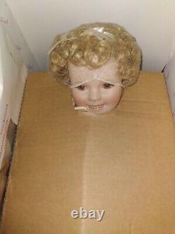 Shirley Temple Danbury Mint Vintage Little Miss Shirley Doll In Original Box on