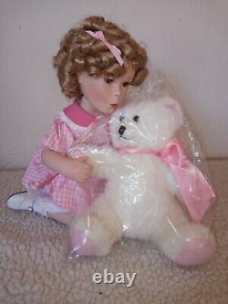 Shirley Temple DollDanbury MintBear Hugs For ShirleyNew (no Box)