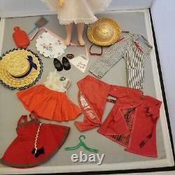Shirley Temple Doll 12 ST-12 1950's Ideal Doll & Clothes Glasses Shoes Vintage