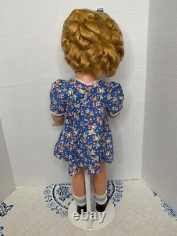 Shirley Temple Doll 22 Composition Original Wig 1930s Ideal