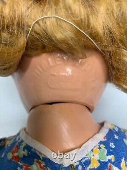 Shirley Temple Doll 22 Composition Original Wig 1930s Ideal