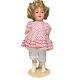 Shirley Temple Doll 24 Inches 1930s Composite Ideal Flirty Eyes Vintage