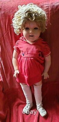 Shirley Temple Doll 27 Tall Vintage Rare