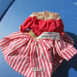 Shirley Temple Doll Clothes Play Suit Striped Skirt 2 Piece Rare 1958 Ideal 12