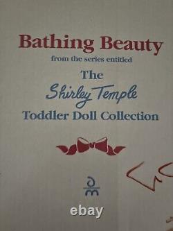 Shirley Temple Doll Danbury Mint Collectible Bathing Beauty