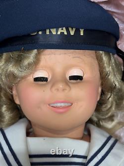 Shirley Temple Doll Dreams & Love Navy 1984 Rare