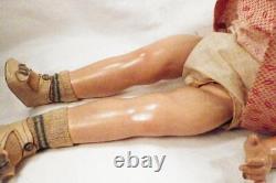 Shirley Temple Doll Ideal Composition 18in Original Dress Pin Shoes Vintage