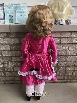 Shirley Temple Doll Little Colonel 34 Playpal 1984 All Original Documents Hat
