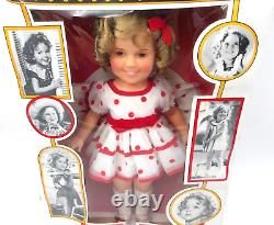 Shirley Temple Doll Red & White Polka Dot Dress MIB