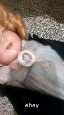 Shirley Temple Doll With Antique Leather case