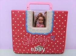 Shirley Temple Doll with Storage Case Vintage Rare Doll 15cm 5.9in Case 17x20cm