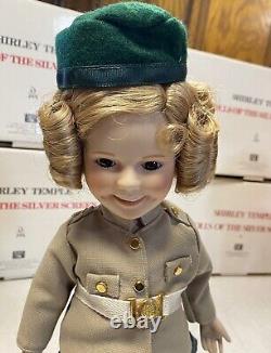 Shirley Temple Dolls Of The Silver Screen Porcelain Doll Lot Danbury Mint 14
