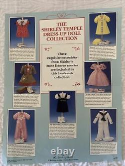 Shirley Temple Dress-Up Doll + (16)Boxed Outfits, Danbury Mint Collection