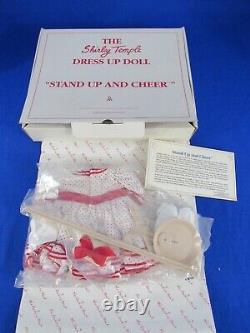Shirley Temple Dress Up Doll with 10 Outfits Danbury Mint with COAs