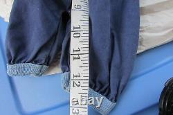 Shirley Temple Fashion Snowsuit Navy Blue Embroidery 1935 18 Compo Original