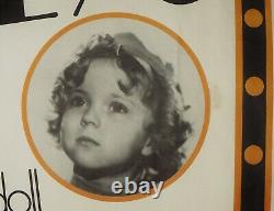 Shirley Temple IDEAL DOLLS Very RARE Estate Promotional Poster OOAK FRAMED
