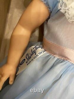 Shirley Temple Ideal vinyl 17 in doll Twinkle Eyes almost MIB