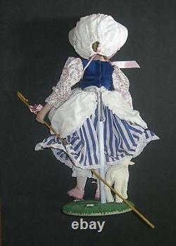 Shirley Temple Little Bo Peep Danbury Mint Doll Sculptured By Elke Hutchens