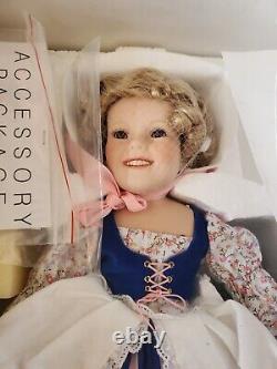 Shirley Temple Little Bo Peep Porcelain Doll Danbury Mint