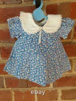 Shirley Temple Loop Dress for 18 in Doll vintage Ideal for composition doll
