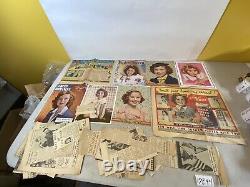 Shirley Temple Lot Scrapbook Pictures Photos Ads Dolls