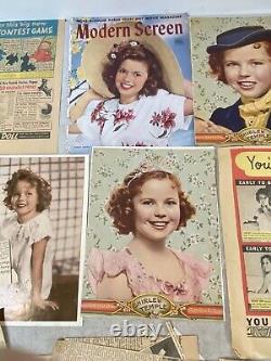 Shirley Temple Lot Scrapbook Pictures Photos Ads Dolls