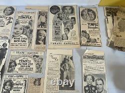 Shirley Temple Lot Scrapbook Pictures Photos Ads Dolls