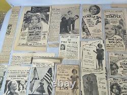 Shirley Temple Lot Scrapbook Pictures Photos Ads Dolls