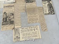 Shirley Temple Lot Scrapbook Pictures Photos Ads Dolls