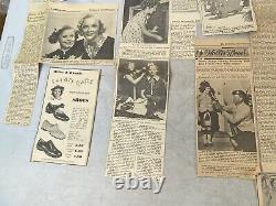 Shirley Temple Lot Scrapbook Pictures Photos Ads Dolls