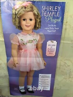 Shirley Temple Playpal Doll 33 Danbury Mint + Poor Little Rich Girl Figurine