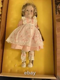 Shirley Temple Porcelain Doll LTD- America's Sweetheart withCOA