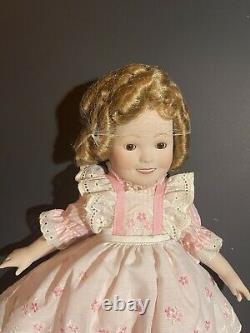 Shirley Temple Porcelain Doll Limited Edition- America's Sweetheart