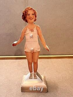 Shirley Temple Wooden Dolls & Clothes 3 Dolls-12 In/9 In/6.5 InVINTAGE