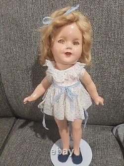 Shirley temple composition doll