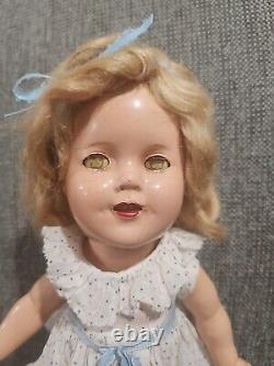 Shirley temple composition doll