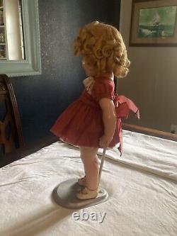 Shirley temple composition doll 18