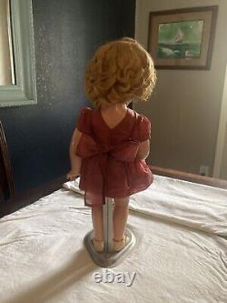 Shirley temple composition doll 18