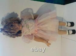 Shirley temple doll Playpal life size 1984 vintage mib 36 Danbury Mint play pal