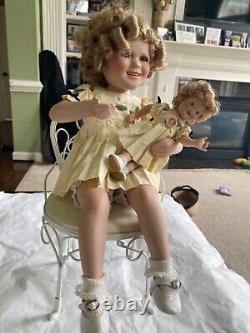 The Danbury Mint The Shirley Temple Two Of A Kind Doll Collection COA COR