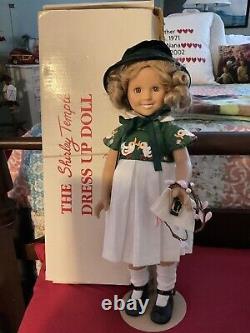 The Shirley Temple Dress-Up Doll 16 Collector Doll By The Danbury Mint