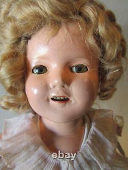 VINTAGE 13 Ideal Composition Shirley Temple Doll Original