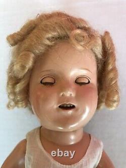 VINTAGE 1930's 13 IDEAL SHIRLEY TEMPLE DOLL