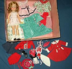 VINTAGE IDEAL 1950's ORIGINAL SHIRLEY TEMPLE 12 LOTS OF CLOTHES TV BOX
