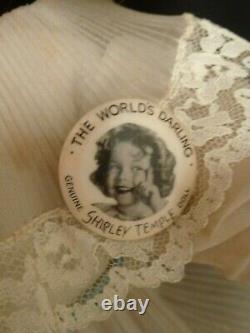 VINTAGE ideal Shirley Temple doll composition SUCH A Beauty FLIRTY EYES 22
