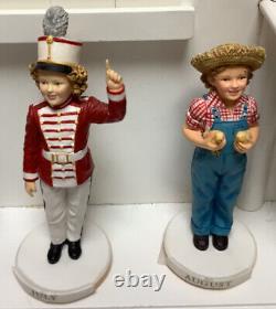 VTG Danbury Mint Shirley Temple PERPETUAL Calendar w Figures Dolls DS11