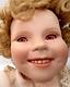 Vtg Little Miss Shirley Temple Bright Pink Eyes Haunted Scary Oddity Doll Spooky
