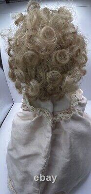 VTG Little Miss Shirley Temple Bright Pink Eyes Haunted Scary Oddity Doll Spooky