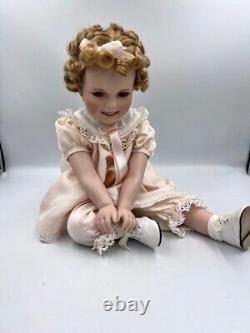 VTG Little Miss Shirley Temple Doll by Danbury Mint Toddler Collection