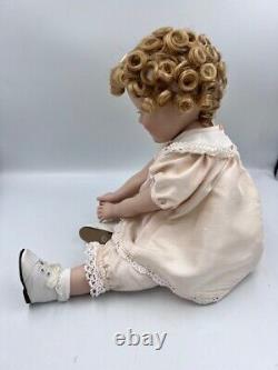 VTG Little Miss Shirley Temple Doll by Danbury Mint Toddler Collection